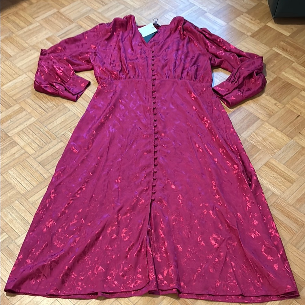 Another Sunday’s Elegant Red Women's Dress